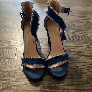 Denim Heels